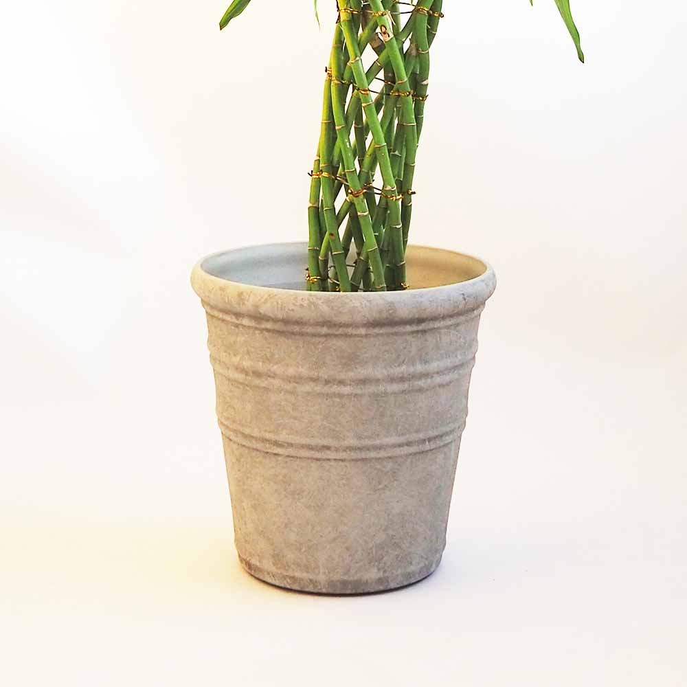 鉢カバー 鉢 トロワグレイブサークルSグレー 【鉢カバー ／1個売り】