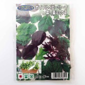 種子 カラフルベビーリーフ 菜っ葉ミックス  【 約20ml／1袋売り】|種子