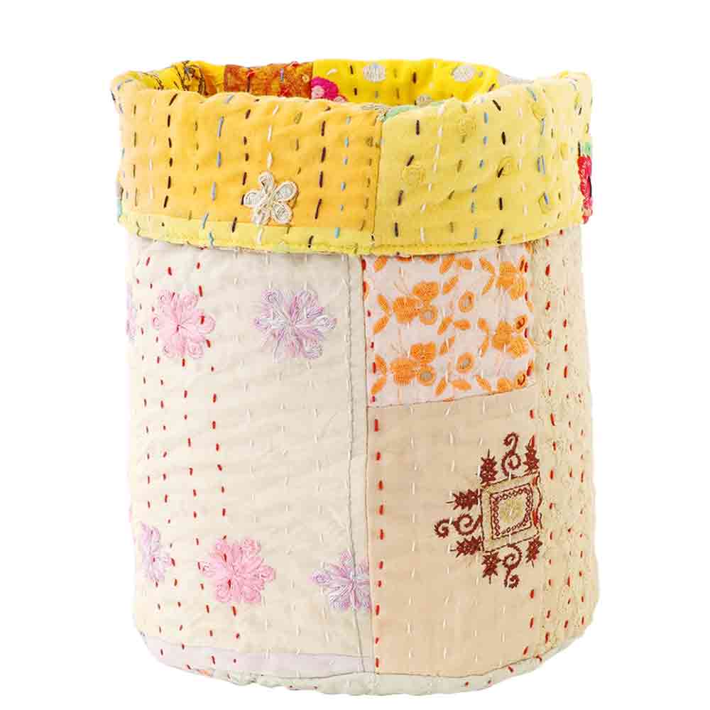 鉢カバー ラリーカンバディア バスケット ベージュ 【鉢カバー Lサイズ／1個売り】