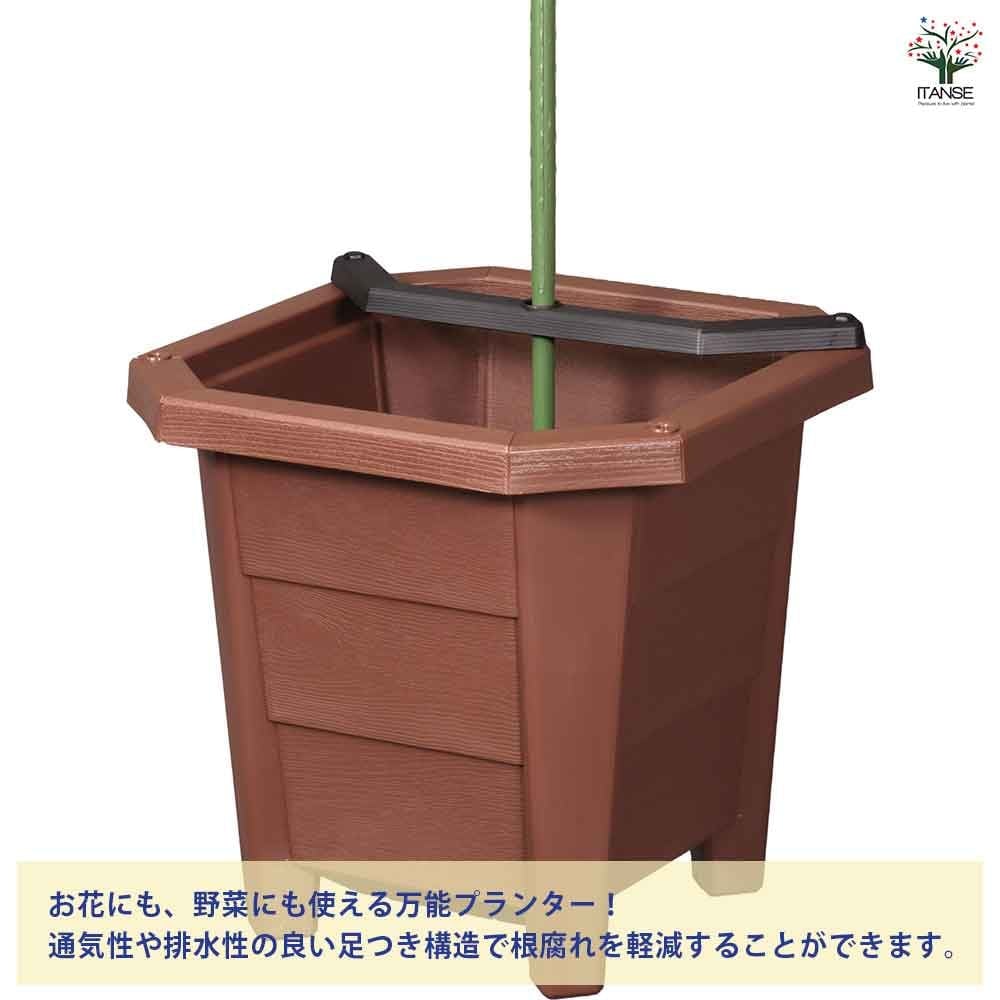 花と野菜のプランター 【プラ鉢 300型】