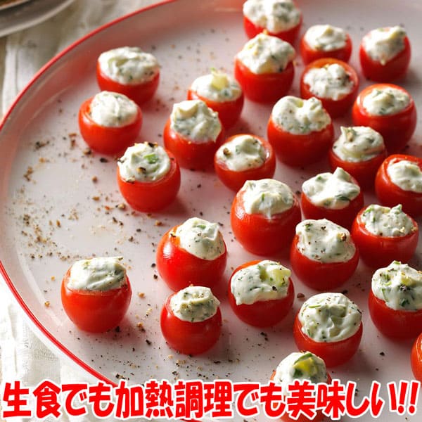 秋トマトの苗2個～【野菜苗 9cmポット自根苗】