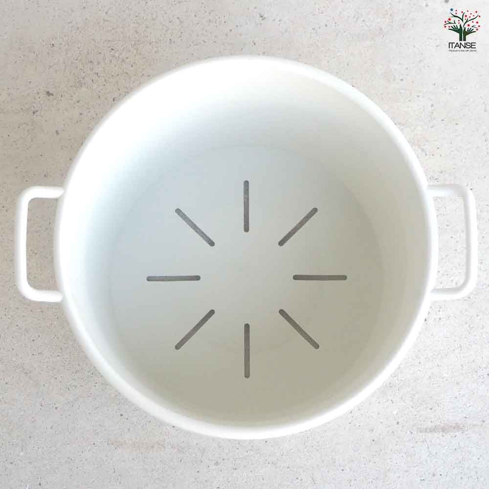 コージーバスケット アイボリー・ブラウン・グレー 【資材 20型】