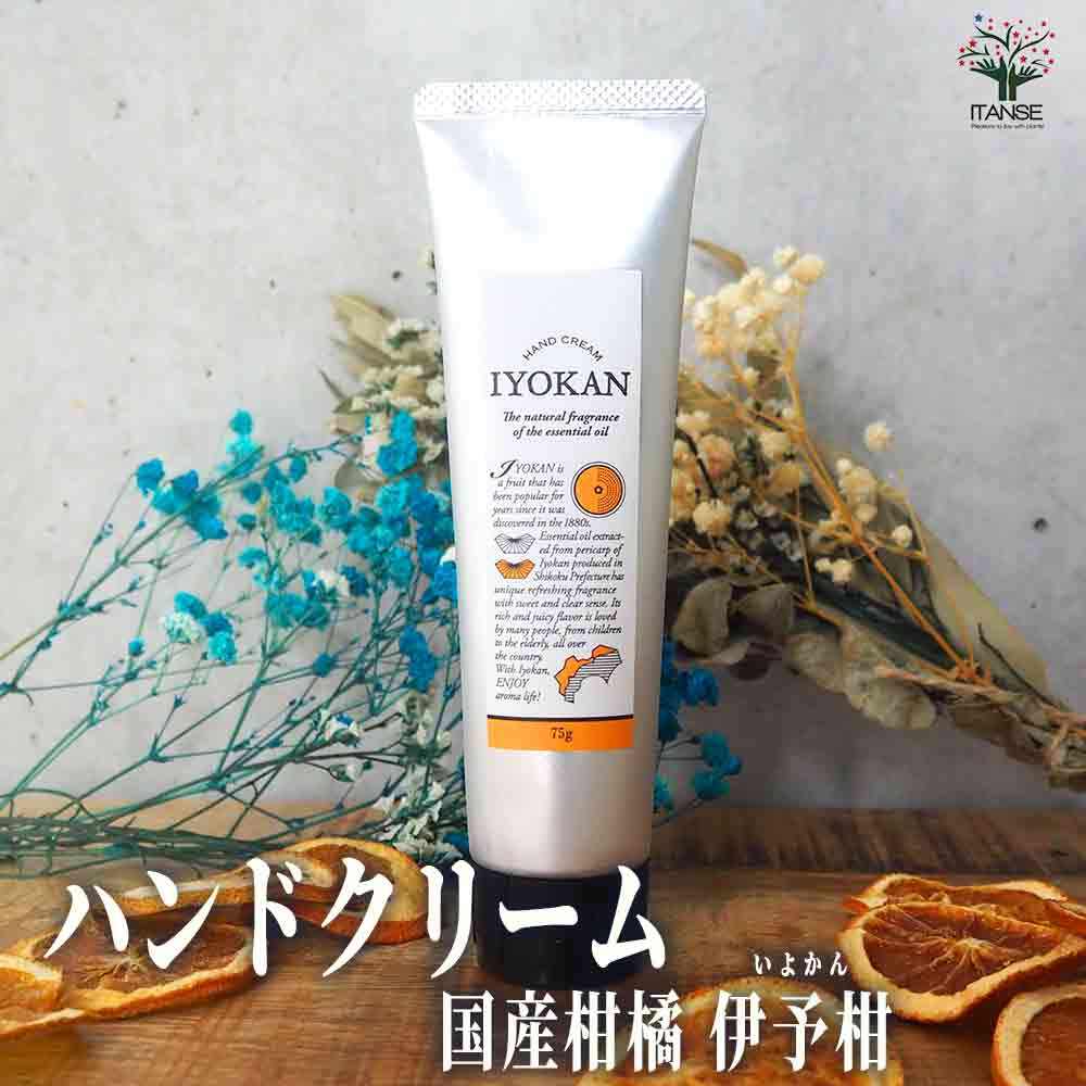 ハンドクリーム75g IYOKAN(伊予柑) 【香り系 ハンドクリーム】