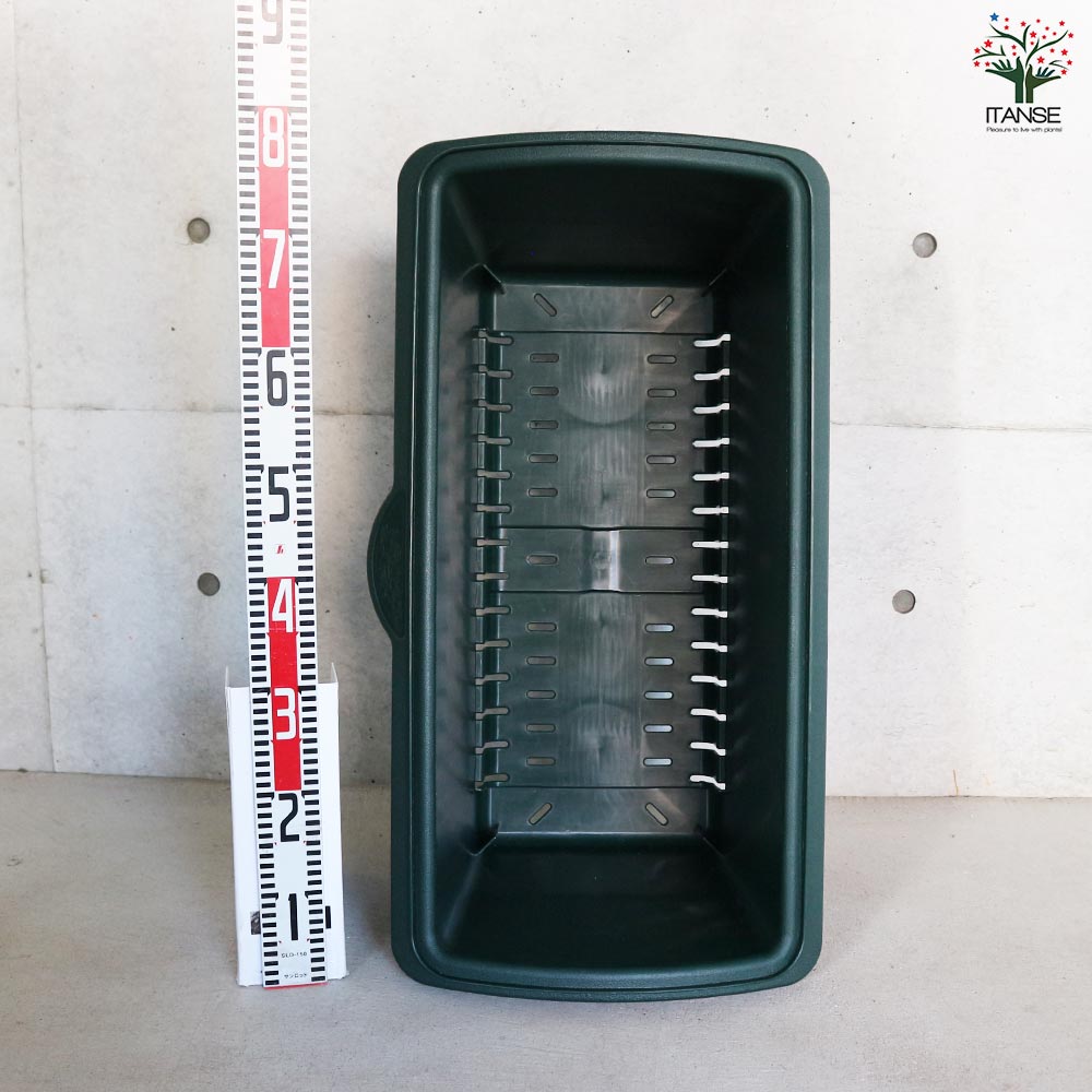 しゅうかく菜 色：ダークグリーン／用途で選べる鉢・用品【資材 800型