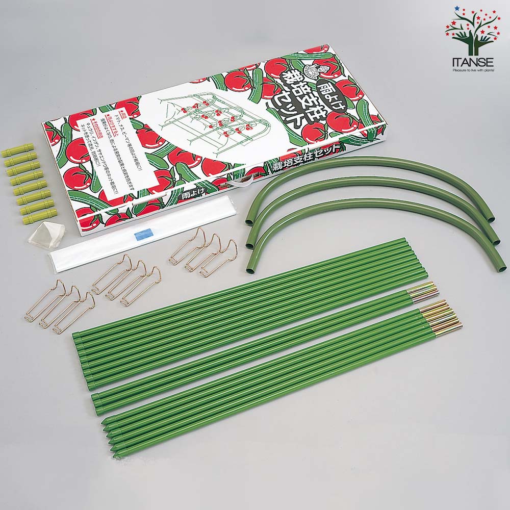 雨よけ栽培支柱セット【資材／1個売り】