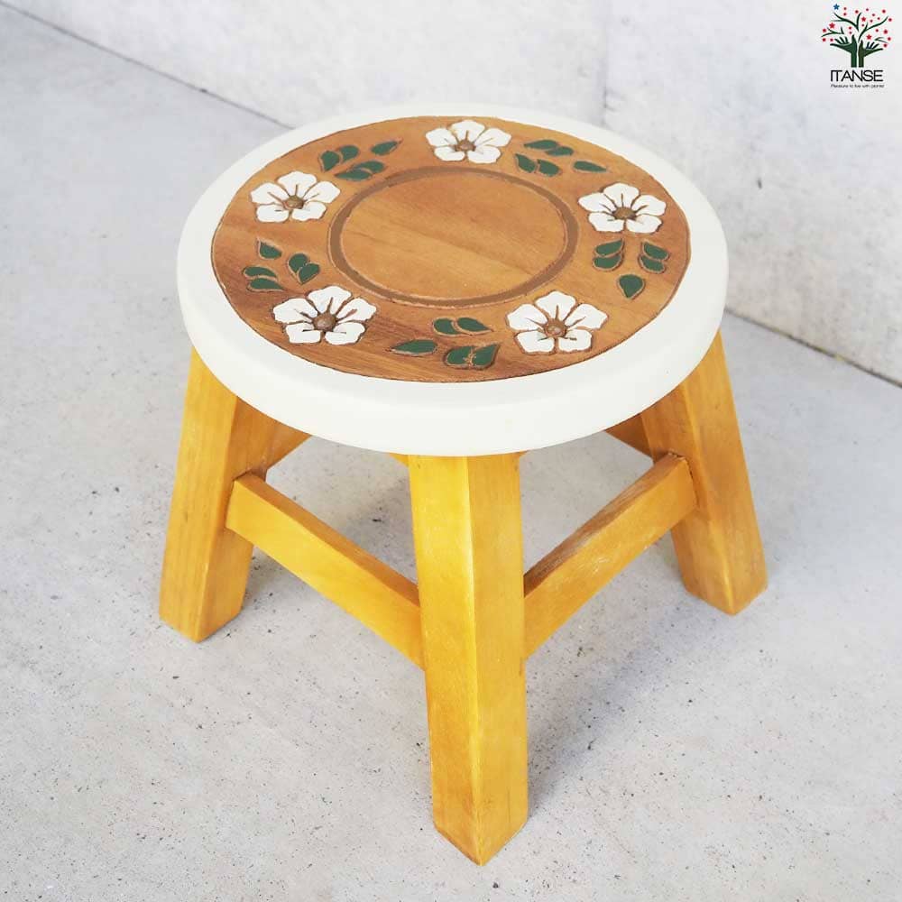ラウンドスツール コロネット 【家具 便利・園芸グッズ】｜ 【植物の
