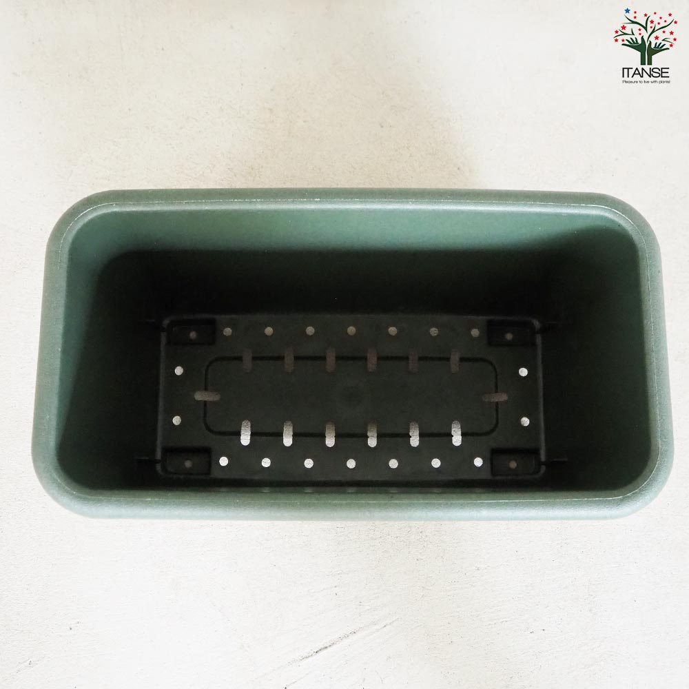 eco菜園プランター 鉢色:ダークグリーン【資材 深55型】