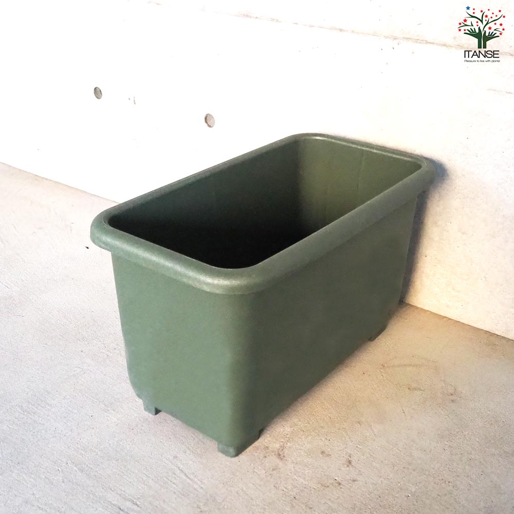 eco菜園プランター 鉢色:ダークグリーン【資材 深55型】