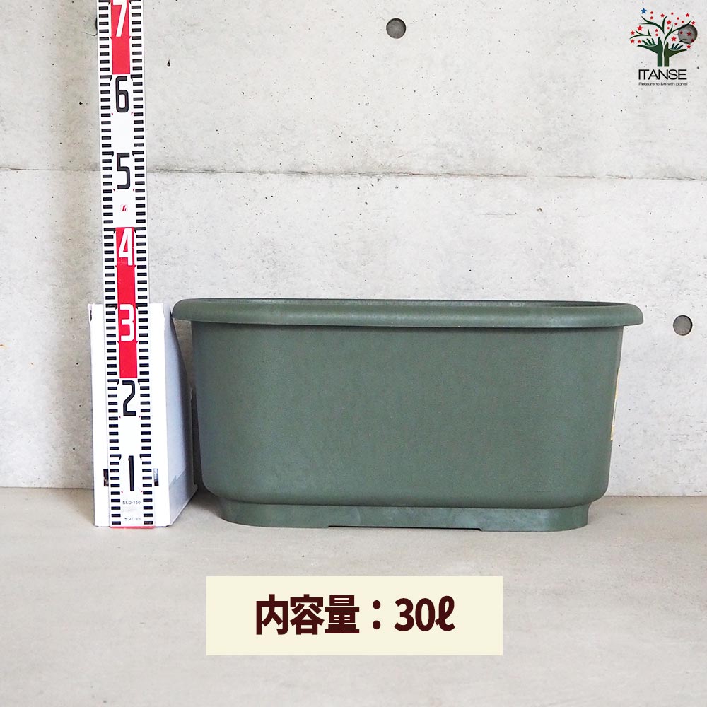 eco菜園プランター 鉢色：ダークグリーン【資材 深65型】