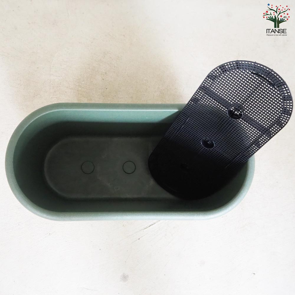 eco菜園プランター 鉢色：ダークグリーン【資材 深65型】