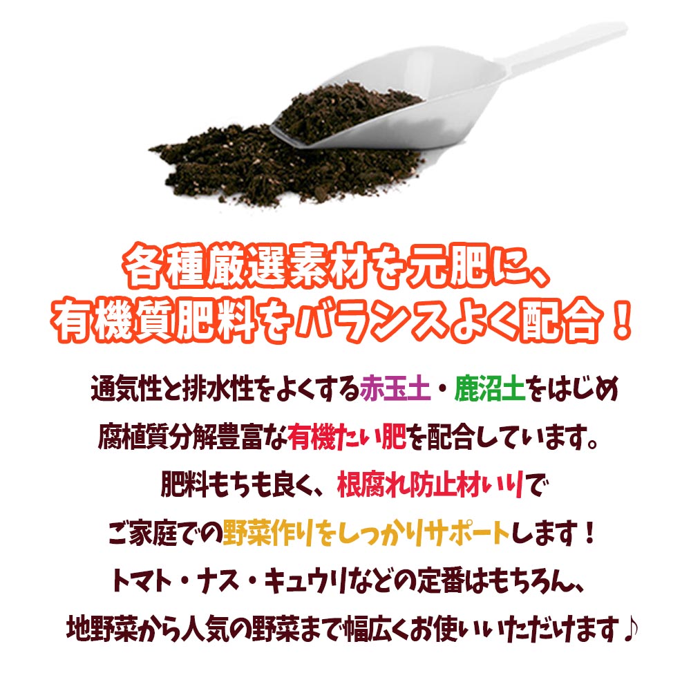 野菜・ハーブ用 培養土 野菜を美味しく育てる培養土【25L袋／1個】