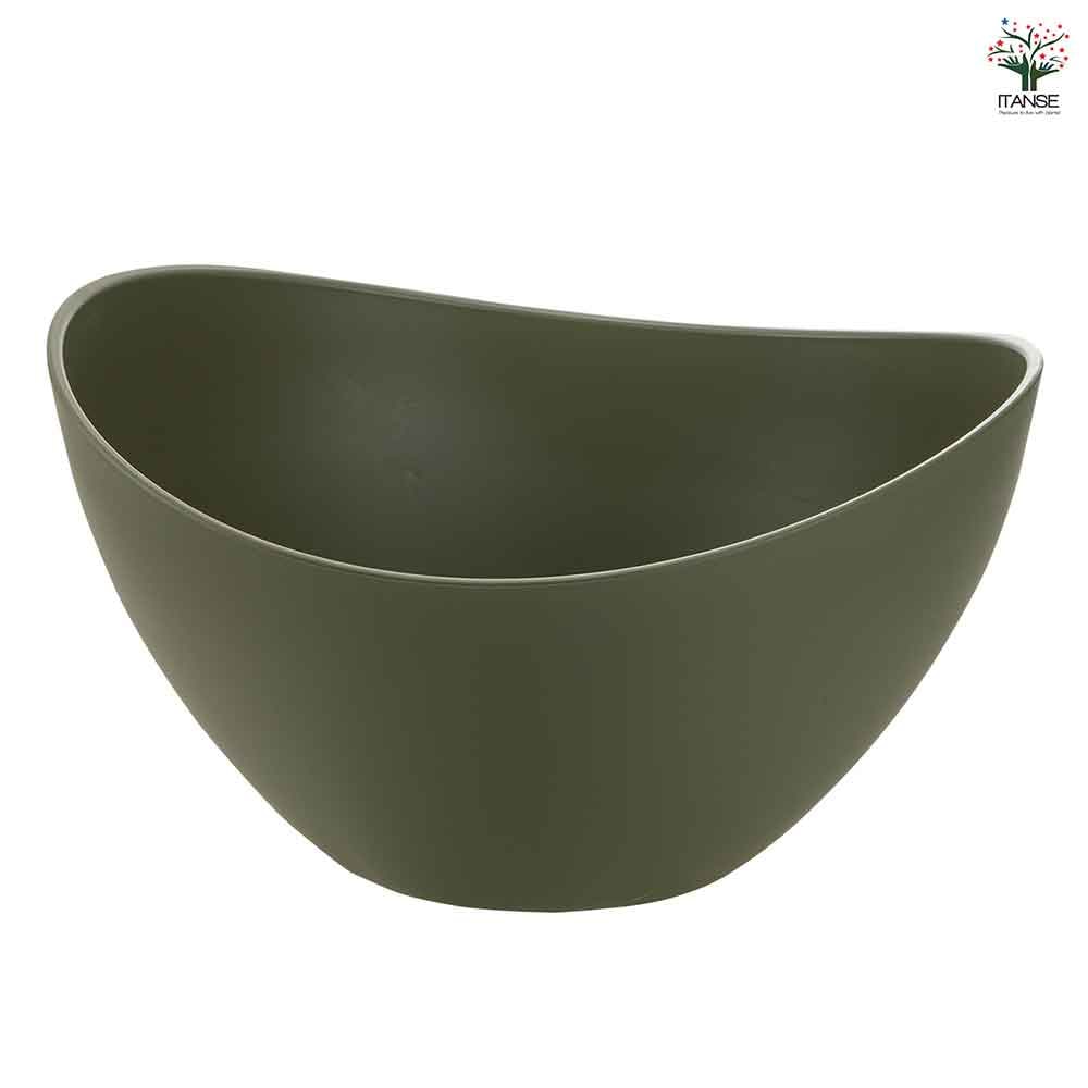 ギャザリン ボウル ホワイト・グリーン・ダークグレー 【資材 Sサイズ】