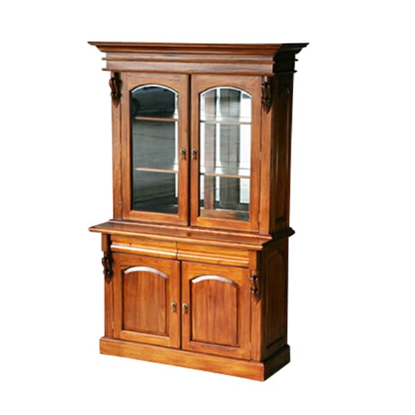 マホガニー,無垢材,アンティーク調,コレクションボード,飾り棚,食器棚