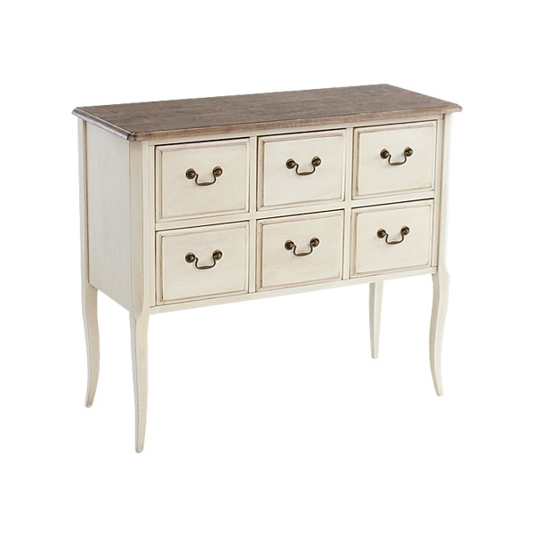 アンティーク調,サイドボード,W約100×D約40×H約85.5cm,ホワイト,引出し