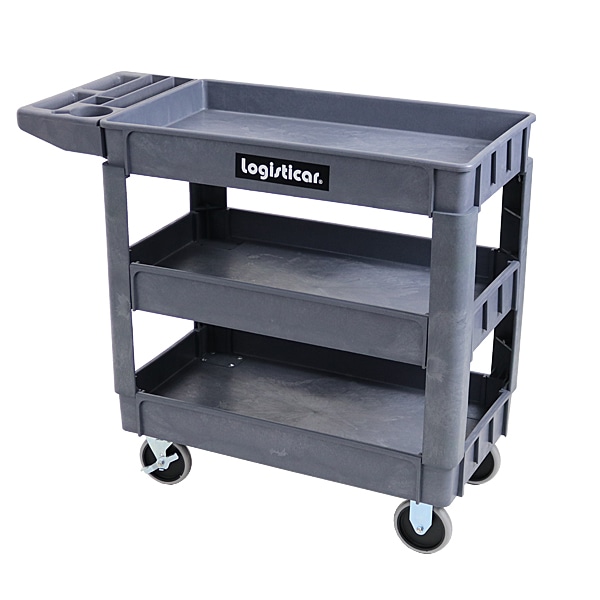 ツールワゴン 3段 耐荷重300kg ツールカート キャスター付き 工具ワゴン 3段,ツールカート,樹脂製,ワゴン,総耐荷重約250kg,幅約44cm,奥行