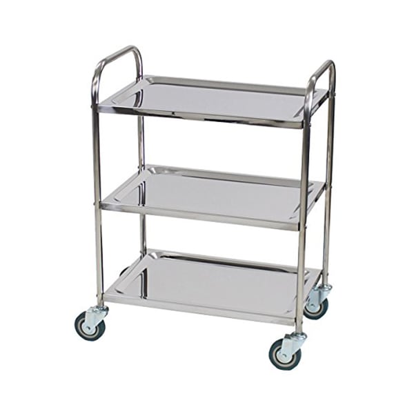 ステンレス台車,3段,総耐荷重180kg,ステンレス3段台車,ステンレス