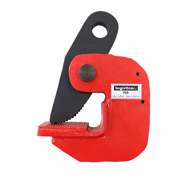 横吊クランプ,定格容量約3.2t,クランプ範囲約0～5.0cm,クランプ,水平