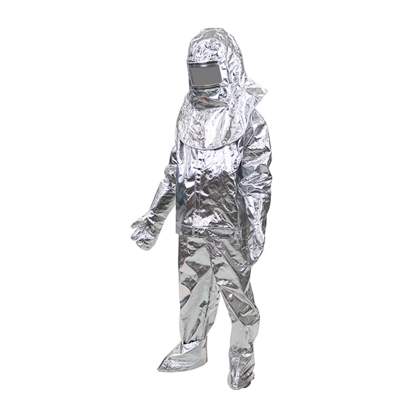 防火服 上衣＋下衣 耐熱服,セット,防火服,耐熱温度約260～500℃,アルミニウム箔,防炎