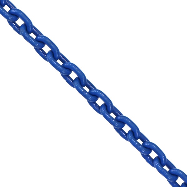 送料無料 チェーン 線径約10mm 使用荷重約4t 約4.0t 約4000kg 約11m G100 ハイグレードモデル 鎖 くさり 吊り具 チェーンスリング スリングチェーン リンクチェーン チェイン 金具 クレーン ホイスト 玉掛け 吊り上げ 運搬 建築 土木 鉄工 運輸 造船 青 g100bchain10mm11m