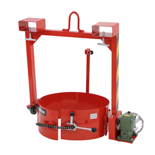 ドラム缶回転吊り具,ホイスト,クレーン,フォークリフト用,耐荷重約