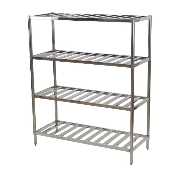 ステンレスラック,すのこラック,4段,約幅1500×奥行600×高さ1800mm