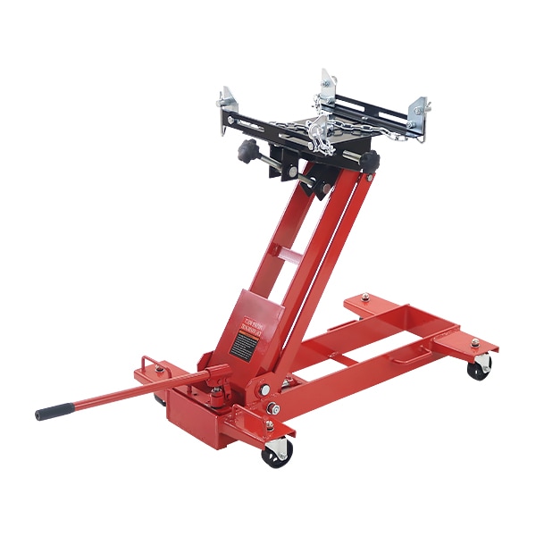 油圧式 トランスミッションジャッキ 中古フロアタイプ レッド 耐荷重約1.0t 約1000kg ミッションジャッキ ミッションリフト 低床 000000006345_OFnhedq.jpg