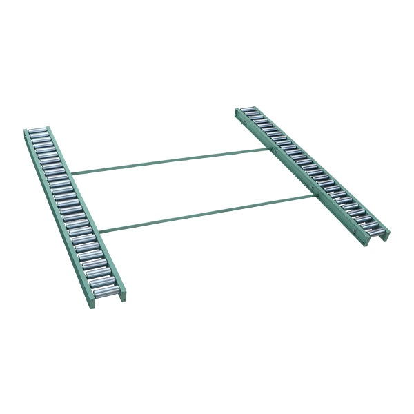 送料無料 ローラーコンベア コンベア 重量用 コンテナ用 1セット 耐荷重約1t 1000kg/m 20ft 40ft 40HQ スチール製 ローラー幅約150mm 径約50.8mm ピッチ約80mm 長さ約2m ローラーコンベヤー コンベヤー 連結 レール 荷下ろし コンテナ 工場 倉庫 運搬 dbrollconve1set