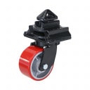 ̵ 㥹 ߥ㥹 ƥѥ㥹  PU 1 ñ Ѳٽ1000kg(1Ĥ) ľ152mm 77mm ꥹ˥åץդ ƥʥ㥹 ߼ PU ݥꥦ쥿 20ft ƥ 女ƥ   ccstrpufrk60td1p