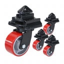 ̵ 㥹 ߥ㥹 ƥѥ㥹  PU 4ĥå Ѳٽ3000kg(4Ĥ) ľ152mm 77mm ꥹ˥åץդ ƥʥ㥹 ߼ PU ݥꥦ쥿 20ft ƥ 女ƥ   ccstrpufrk60td4p