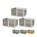 ̵ Ǽܥå ޤꤿ 3ĥå 72.548.540.5cm 3XL 115L ٤륫顼 㥹դ 5̳ Ѳ Ѥ߽Ť å ꥢ Ʃ ץ饹å ƥ  ޾  Ǽ ʪ    stbox893xl3p