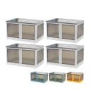 ̵ Ǽܥå ޤꤿ 4ĥå 72.548.540.5cm 3XL 115L ٤륫顼 㥹դ 5̳ Ѳ Ѥ߽Ť å ꥢ Ʃ ץ饹å ƥ  ޾  Ǽ ʪ    stbox893xl4p