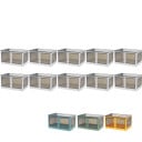 ̵ Ǽܥå ޤꤿ 10ĥå 72.548.540.5cm 3XL 115L ٤륫顼 㥹դ 5̳ Ѳ Ѥ߽Ť å ꥢ Ʃ ץ饹å ƥ  ޾  Ǽ ʪ    stbox893xl10p