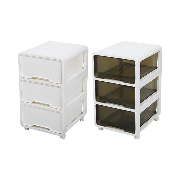 プラスチックチェスト,3段チェスト,収納ボックス,収納ケース,完成品,約