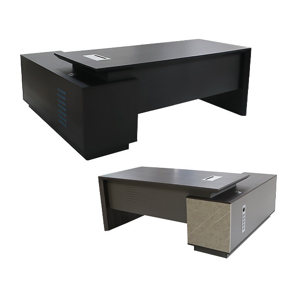 プレジデントデスク,エグゼクティブデスク,L字型,サイドキャビネット