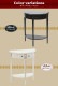 ����̵�� ������Ĵ ���󥽡���ơ��֥� �ϡ��եࡼ�� Ⱦ�� ���٤륫�顼 ��W60����D30����H76(cm) ���� ������ ����ƥ����� ������� ��ȥ� �����ɥơ��֥� ������� ���� ����ê �ʥ��ȥơ��֥� ������ ����� ���� ê���� ����ƥꥢ �ȶ� �ǥ����ץ쥤 rococof1
