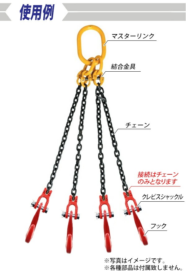 クレビスシャックル,クレビスタイプ,ピンタイプ,使用荷重約3.15t,約