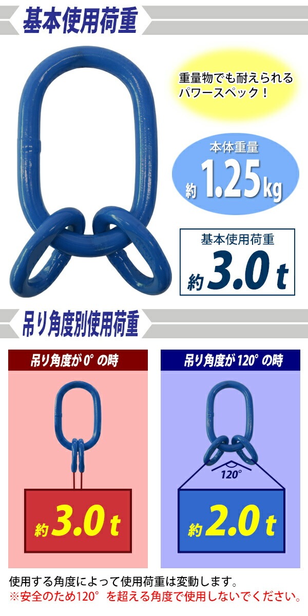 ����̵�� �ޥ�������� ���֥���դ� ���Ѳٽ���3t ��3.0t ��3000kg G100 ��¤ �ϥ����졼�ɥ�ǥ� ���å���֥꡼ �ƻҥ�� ��֥�� ��֥�� �ߤ�� Ŭ���������������6mm �������󥹥�� ���졼�� �ۥ����� �ߤ�夲 ���� ���� �� �֥롼 mlinks3tg100b