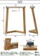 ����̵�� �ơ��֥� �ǥ��� �� �ӤΤ� 2�ܥ��å� �ѡ��� DIY �������� W54��D25��H70cm ������ V�� ��� ���� �ں� ŷ���� ̵���� �����㥹�����դ� �����˥󥰥ơ��֥� ������� ��å� �ơ��֥�� 2�� ���� �ȶ� lvoakleg