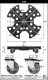 ����̵�� ������ɡ��꡼ �����䥭��꡼ �Ѳٽ���136kg �Ѻܲ�ǽ���������500��700mm 1�� ����꡼ ��å� ��� ������� �� ���ƥʥ� �Ѥ߽Ť� �������Ǽ ���㥹���� ��Ǽ ��ư ���� �ݴ� ����ʪ �������� ������ �ۥ����� ���� ���졼�� tiredollyc5091p