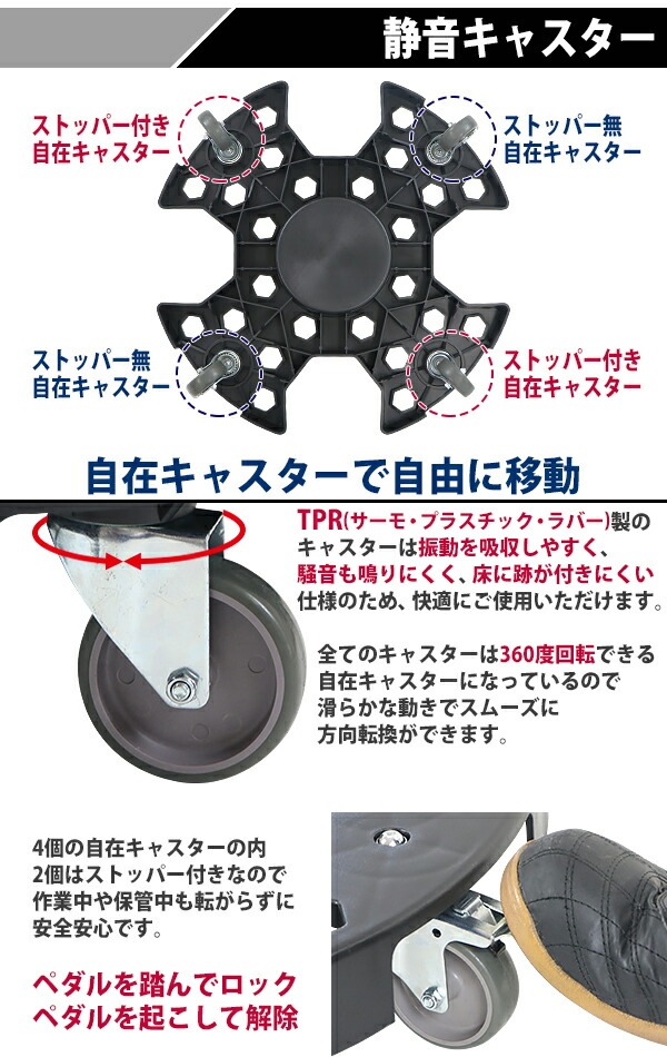 ����̵�� ������ɡ��꡼ �����䥫�С��դ� �����䥭��꡼ �Ѳٽ���136kg �Ѻܲ�ǽ���������500��700mm 1�� ����꡼ ��å� ��� ������� �� ���ƥʥ� �Ѥ߽Ť� �������Ǽ ��Ǽ ���� �ݴ� �� �� UV���å� �������� ������ �ۥ����� ���졼�� tiredollyc509cov