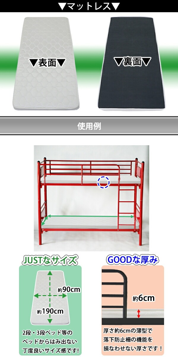 ����̵�� �ѥͥ� 2�ʥ٥å� ���ʥ٥å� ���顼���� ��Ŭ�ޥåȥ쥹�դ� 2�� ���ߥ��󥰥�٥åɥޥåȥ쥹 ���ߥ��󥰥� �ޥåȥ쥹 ������6cm ���� ����ѥ��� �ݥꥦ�쥿��ե����� ���쥿�� ���ߥ��󥰥�ޥå� ��������٥å� �ѥ��ץ٥å� �٥å� ���� bed052b005ss2p