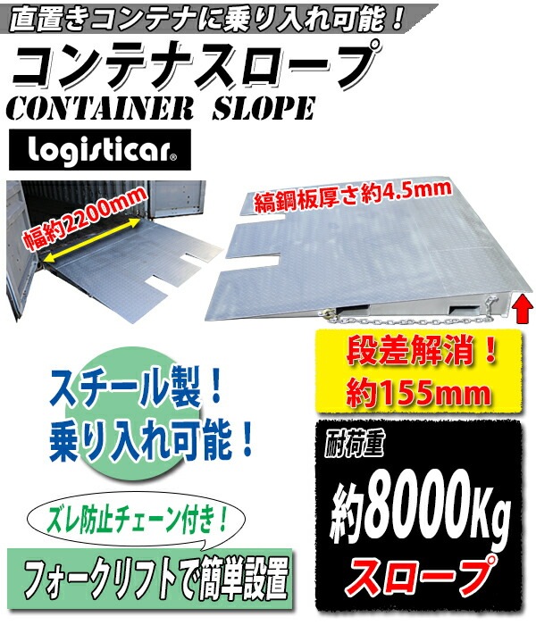 ���� ����ƥʥ������� �Ѳٽ�8000kg ��2200mm Ĺ��1730mm �ĸ�4.5mm 8t �������� ���� ����ƥ� �Ҹ� �ȥ�󥯥롼�� ��󥿥��Ҹ� ����ƥʥϥ��� �ʺ���� ľ�֤� �Х�˥� �ǥХ�˥� �����ǥ��� �ե�������ե� ����ƥ��� ������� ���� slopef8