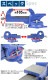 ����̵�� �٥���Х��� ��ž�� ������75mm ���糫����105mm 3����� 3inch ���� �꡼�ɥХ��� ���졼���Х��� �Х��� 3�����꼰 �����դ� ��ž�� 360���ž �ں� ���� ���� �ù� ���� ���� ���� ����� ��� �ơ��֥� ���� ���� DIY �����繩 ���� ���� ���� visel153inch