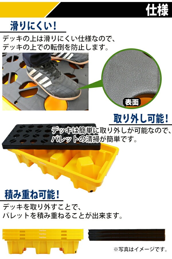 ����̵�� �ɥ����ѥѥ�å� ���� �ɥ���դ� 2�ɥ����� ��W1300��D680��H300mm �����Ѳٽ���1300kg �ץ饹���å��ѥ�å� �ɥ��� �ѥ�å� �ǥå� �ץ�ѥ� �ɥ�åץǥå� ����ƥ����ȥѥ�å� �ɥ��̥ȥ쥤 ���ԥ�ѥ�å� ���ԥ�ǥå� 2dpalletw13d68h30