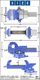 ����̵�� �٥���Х��� ��ž�� ������150mm ���糫����220mm 6����� 6inch ���� �꡼�ɥХ��� ���졼���Х��� �Х��� 3�����꼰 �����դ� ��ž�� 360���ž �ں� ���� ���� �ù� ���� ���� ���� ����� ��� �ơ��֥� ���� ���� DIY �����繩 ���� ���� ���� visel256inch