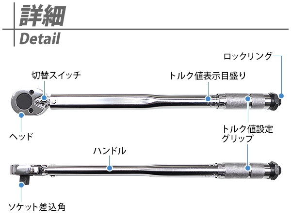 ����̵�� �ȥ륯���� �����åȥ��å� �����å��դ� 17mm 19mm 21mm ������åȼ� ���ѥϡ��ɥ������դ� ������1/2" 12.7mm �ȥ륯�б����28〜210N.m 1/2����� ������� �ץꥻ�åȷ� �ۥ���ʥå������դ� ���å��� ������åȵ��� �ȥ륯�����å� tqwrenchh004