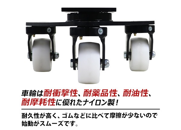 ����̵�� 3�إ��㥹���� ���ߥ��㥹���� �����ȥ륿���� ������ �ʥ������� 4�ĥ��å� �����ѥ��㥹���� �Ѳٽ���1000kg(1�Ĥ�����) ����ľ����100mm ����50mm 3�ؼ��ߥ��㥹���� �ȥ饤���󥰥� ���߼� �ʥ��������  ���� �Ҹ� ��� ���� 3wlcstr10004p