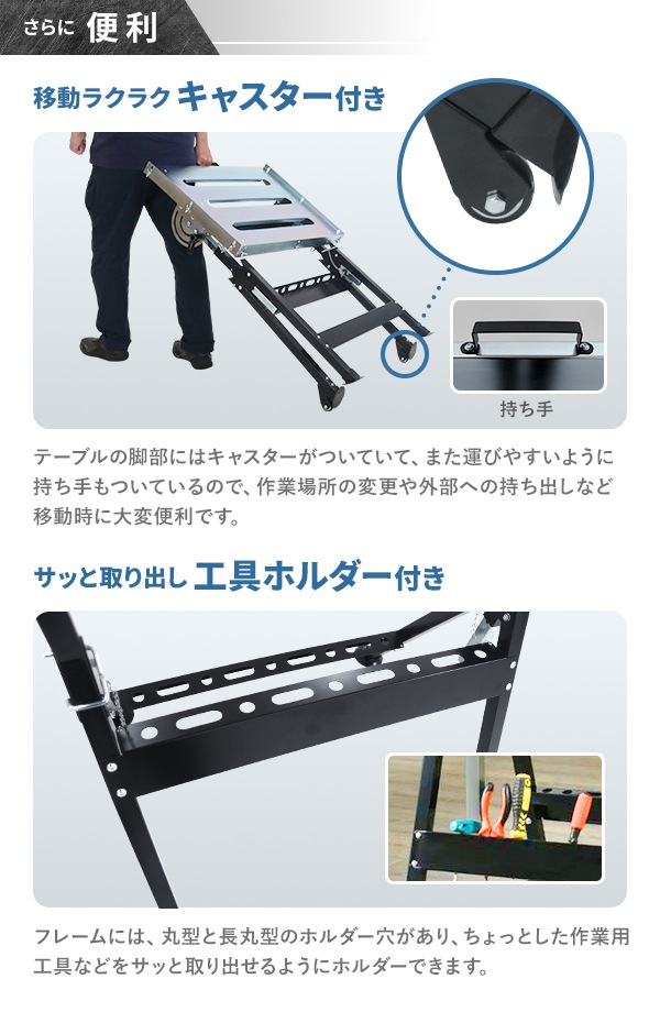 ̵ ܥơ֥ ǥ󥰥ơ֥ ޤꤿ ѥ å  Ĵ 180  ⤵Ĵ  㥹  ۥ Ѳٽ160kg åù DIY 繩 ơ֥ ơ֥ ܺ  Ǽ weldingtableb08