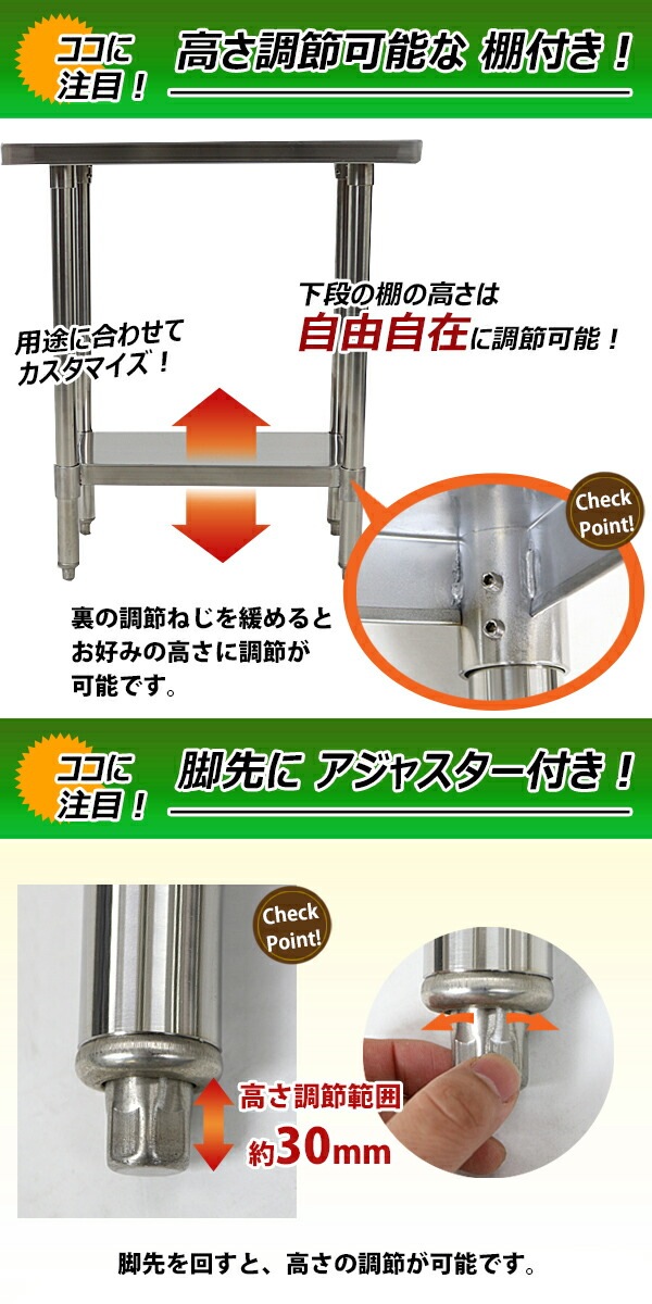 ����̵�� �����륹�ƥ�쥹����� 2�� �Ѳٽ���160kg ����700�߱���450�߹⤵800mm �ĸ���1.2mm SUS430 �����Υߡ���ǥ� ���ƥ�쥹�ơ��֥� ����ơ��֥� ���ƥ�쥹�� ��̳�� ���å���ơ��֥� Ĵ�� ê�դ� ��� �� ���ƥ�쥹�� ���� ���å��� ��˼ wtsteco450700