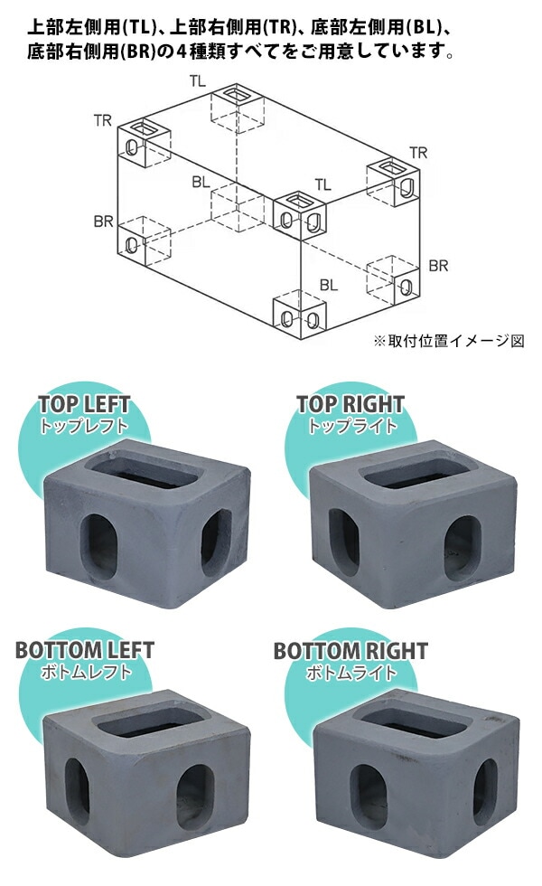 ����̵�� �����ʡ����㥹�ƥ��� ���㥹�ƥ��󥰥����ʡ� 4�ĥ��å� 4���1�� ISO���ʥ���ƥ��� ���女��ƥ� 20ft 40ft 40HQ cncastc78set